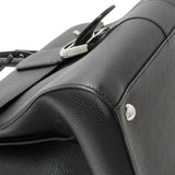 Delvaux Black Grained Calfskin Brillant MM Handbags Delvaux