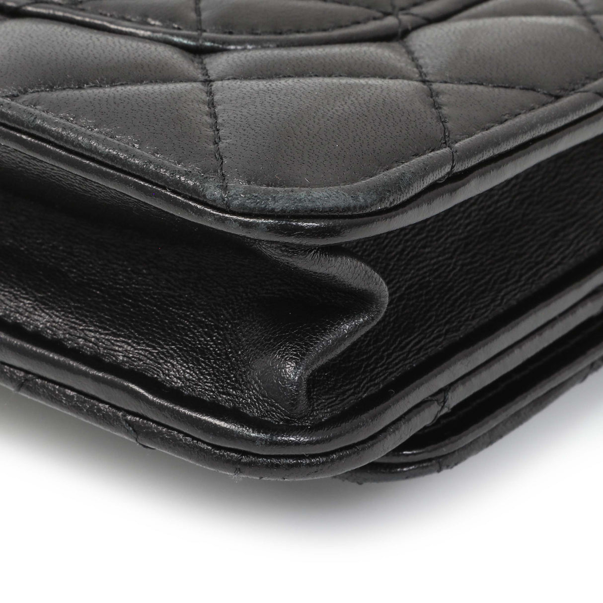 -6 items Sat June 20 ⬆️- Chanel Black Lambskin Quilted Pillow Crush Adjustable Chain Wallet On Chain Handbags Chanel