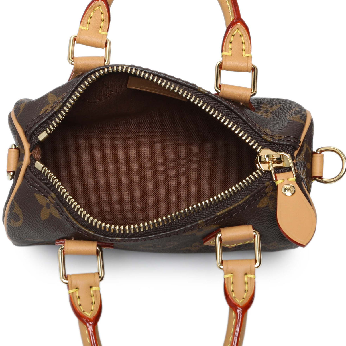 Louis Vuitton Monogram Nano Speedy Handbags Louis Vuitton