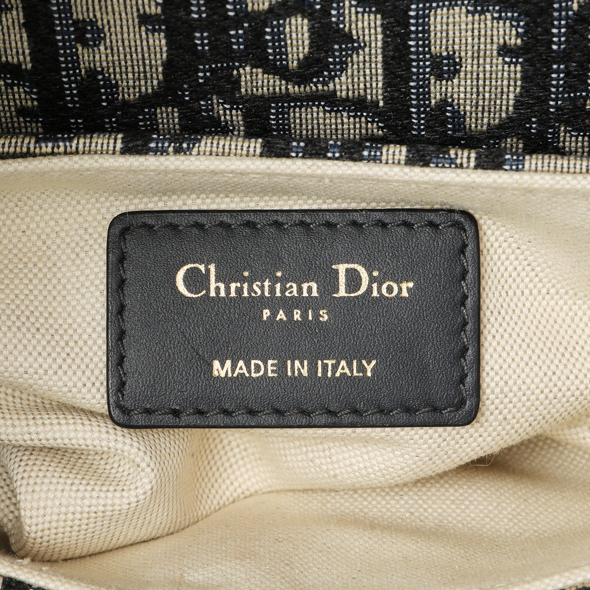 Christian Dior Oblique Mini Saddle Bag