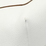 Prada White Vitello Daino Pocket Shopping Tote Handbags Prada