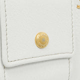 Prada White Vitello Daino Pocket Shopping Tote Handbags Prada