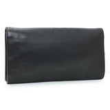 Gucci Black Leather Medium GG Soho Tassel Clutch Handbags Gucci