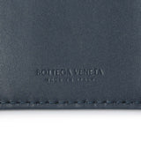 Bottega Veneta Blue Nappa Maxi Intrecciato Card Holder Accessories Bottega Veneta