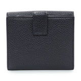 Salvatore Ferragamo Blue Calfskin Compact Wallet Accessories Salvatore Ferragamo