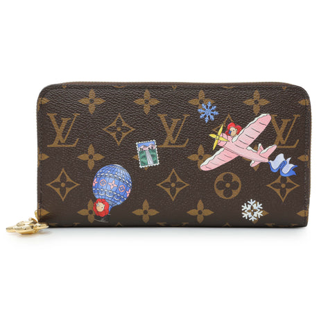 Louis Vuitton Monogram Christmas Animation Zippy Wallet Accessories Louis Vuitton