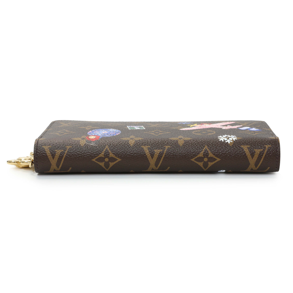 Louis Vuitton Monogram Christmas Animation Zippy Wallet Accessories Louis Vuitton