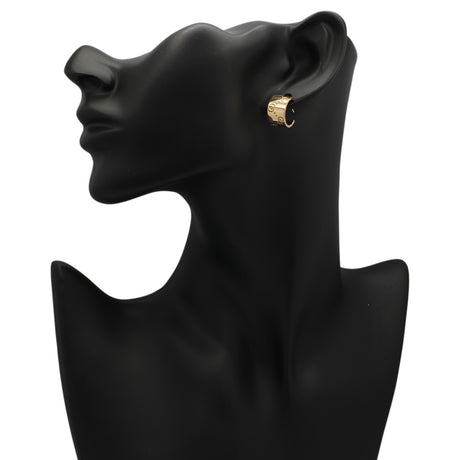 Gucci 18K Yellow Gold Icon Hoop Earrings Gucci