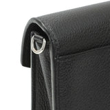 Louis Vuitton Black Calfskin Mylockme Chain Pochette