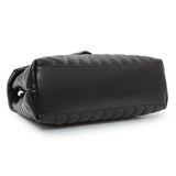 Saint Laurent Black Calfskin Medium Loulou Handbags Saint Laurent