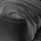 Saint Laurent Black Calfskin Medium Loulou Handbags Saint Laurent