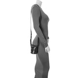 Alexander McQueen Black Calfskin Mini Curve Bucket Bag Handbags Alexander McQueen