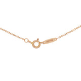 Tiffany & Co. 18K Rose Gold Diamond Horseshoe Pendant Necklace