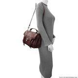 Proenza Schouler Burgundy Lambskin Medium PS1 Satchel