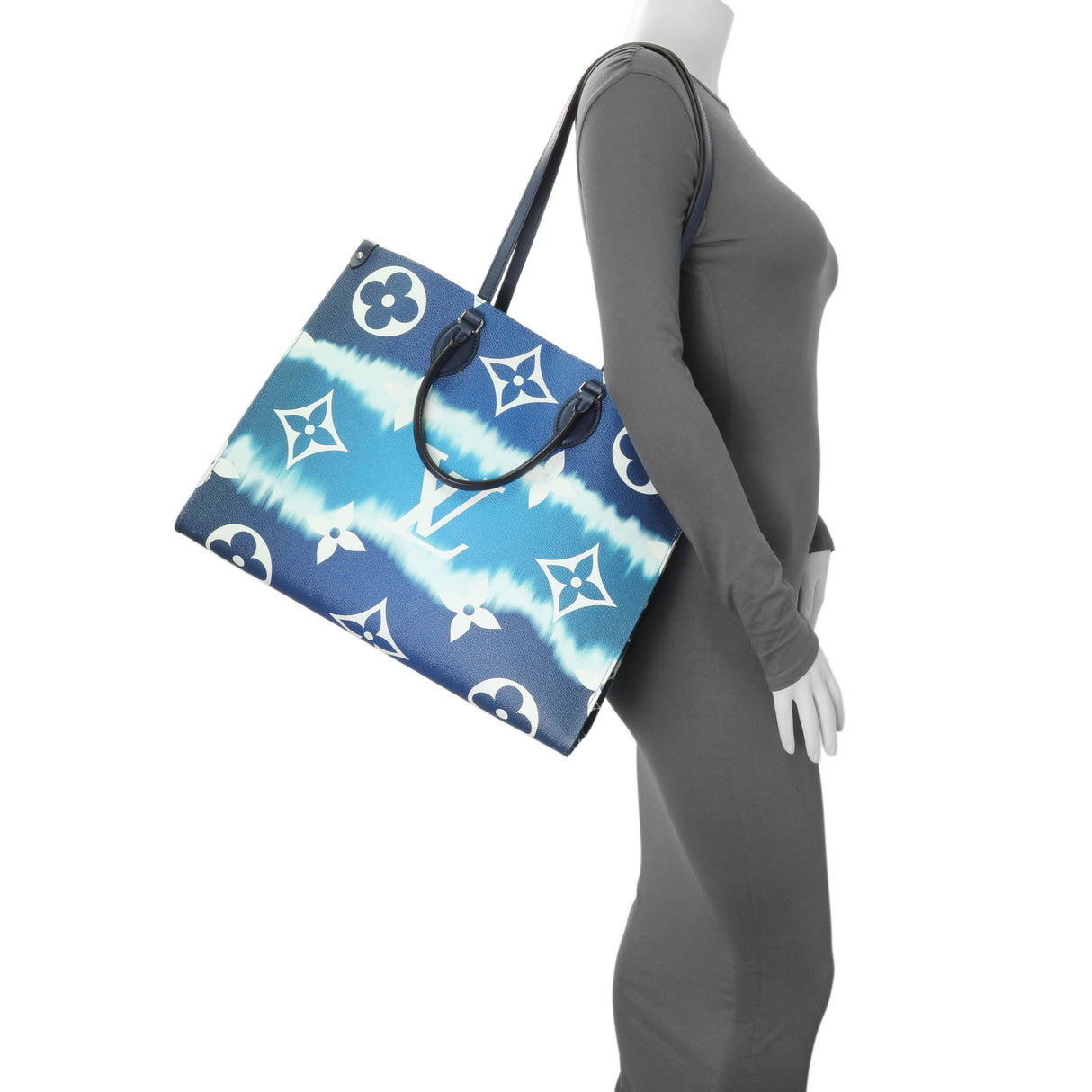 -temp- Louis Vuitton Monogram Escale Onthego GM Blue Handbags Louis Vuitton