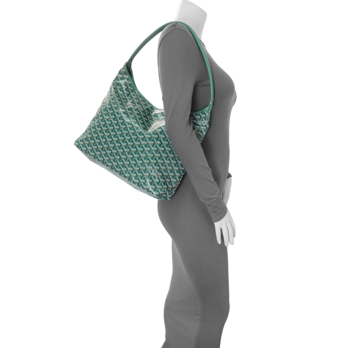 Goyard Green Goyardine Boheme Hobo Handbags Goyard
