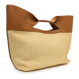 7 items Mon June 22 ⬆️Alexander McQueen Natural Tan Raffia Calfskin Large The Bow Bag Handbags Alexander McQueen