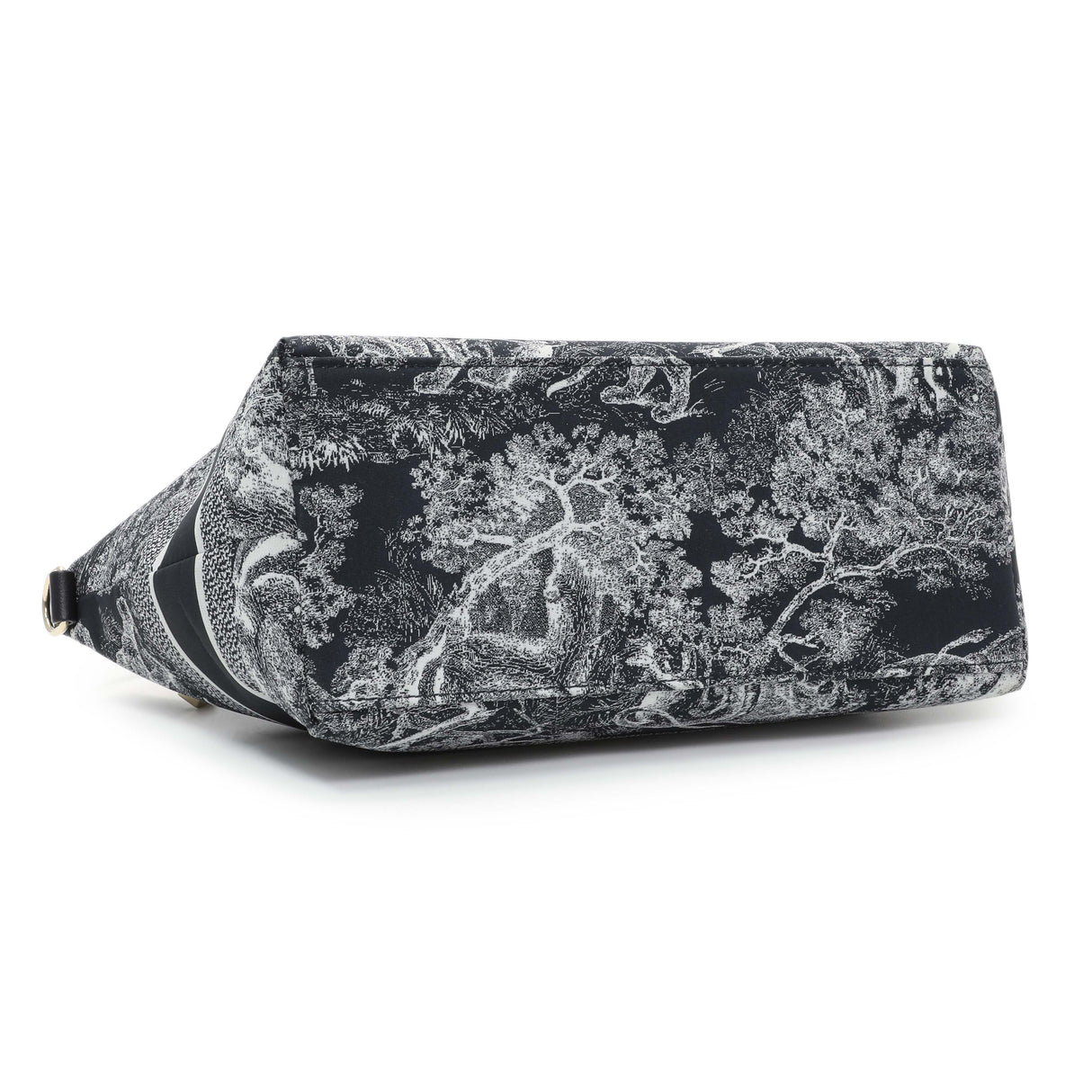 Christian Dior Blue Technical Fabric Toile De Jouy Nomad Pouch Handbags chris
