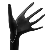 18K White Gold Crown Bracelet Fine Jewellery Modaselle