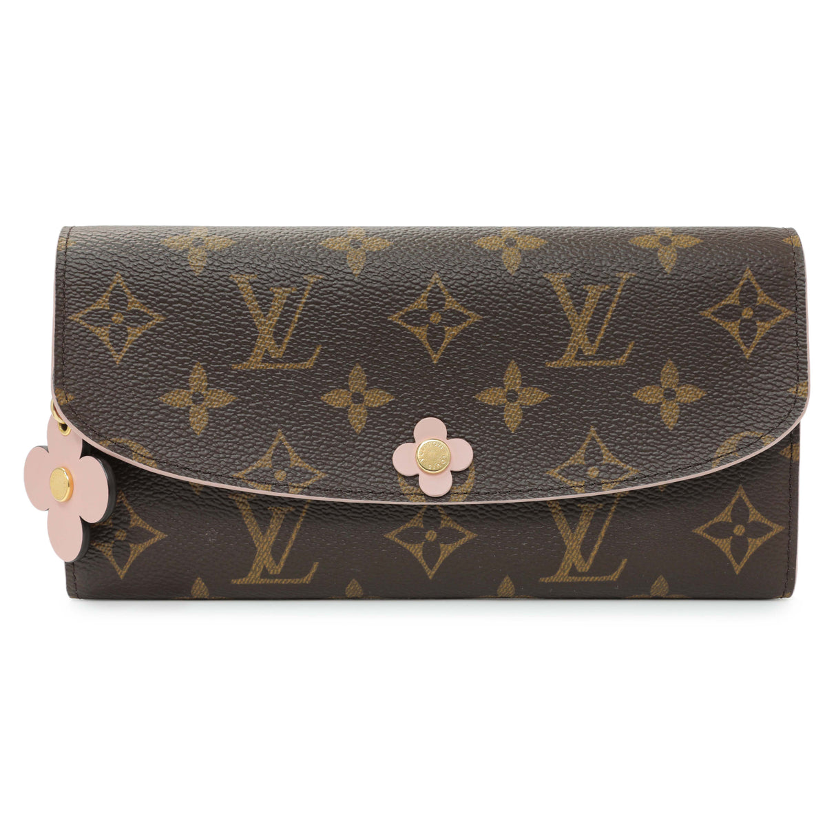 Louis Vuitton Monogram Bloom Flower Emilie Wallet Accessories Louis Vuitton