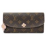 Louis Vuitton Monogram Bloom Flower Emilie Wallet Accessories Louis Vuitton