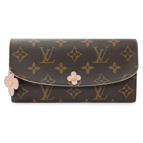 Louis Vuitton Monogram Bloom Flower Emilie Wallet Accessories Louis Vuitton