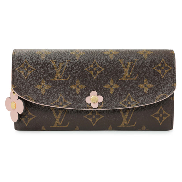 Louis Vuitton Monogram Bloom Flower Emilie Wallet Accessories Louis Vuitton