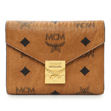 MCM Cognac Visetos Tracy Wallet Accessories MCM