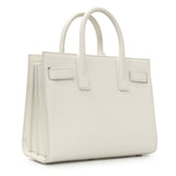 Saint Laurent White Grained Calfskin Nano Sac De Jour Handbags Saint Laurent