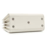 Saint Laurent White Grained Calfskin Nano Sac De Jour Handbags Saint Laurent