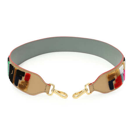 Fendi Velvet Strap You Shoulder Strap Accessories Fendi