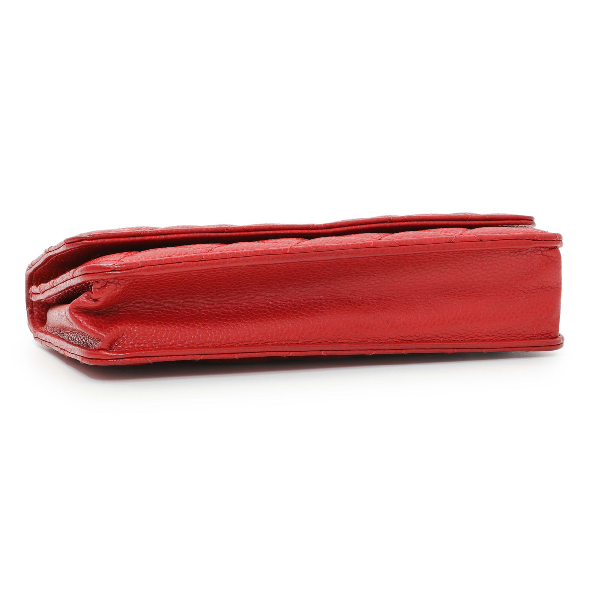 Chanel Red Caviar Classic Wallet On Chain Handbags Chanel