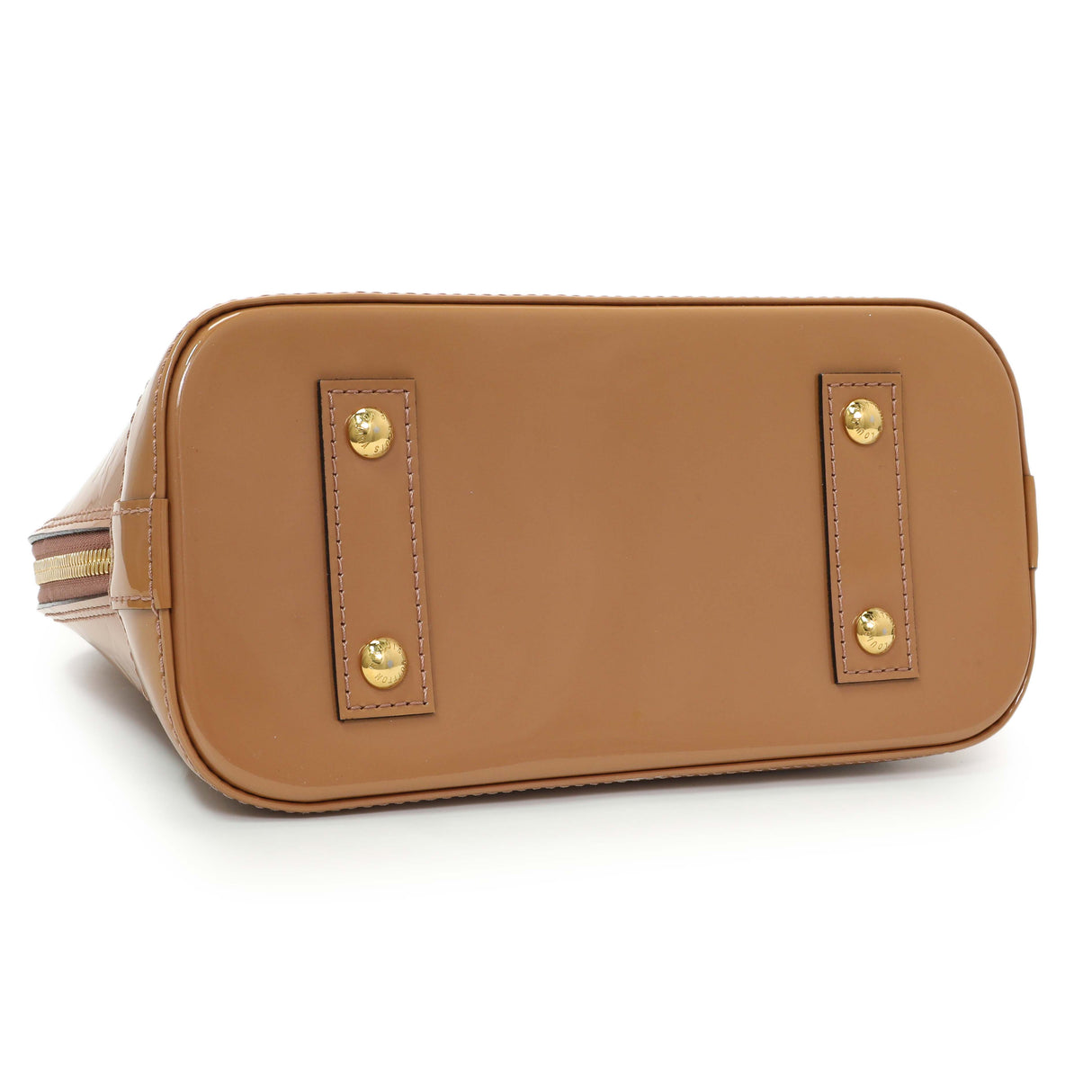 Louis Vuitton Rose Velours Vernis Alma BB Handbags Louis Vuitton