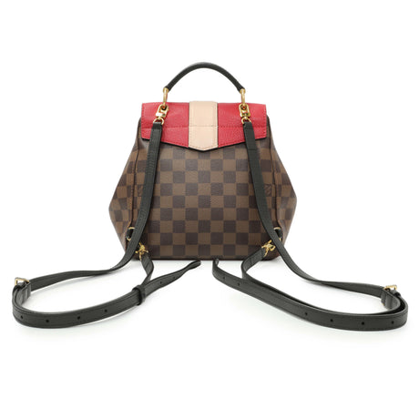 Louis Vuitton Red Damier Ebene Clapton Backpack Handbags Louis Vuitton