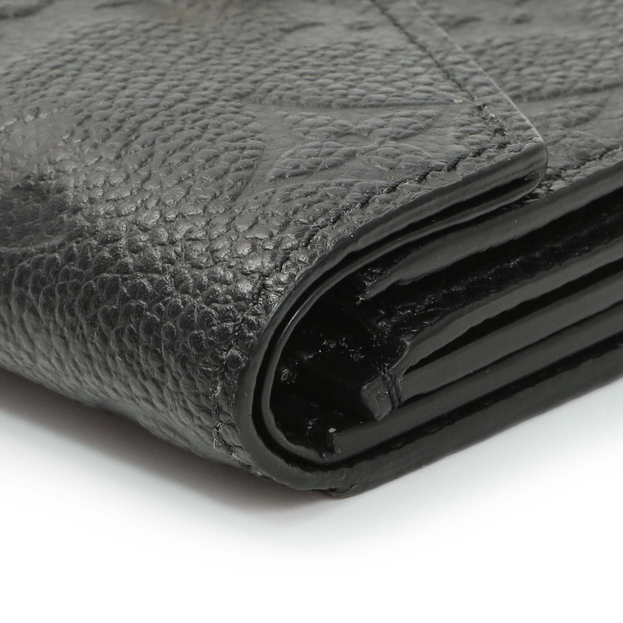 Louis Vuitton Black Monogram Empreinte Leather Victorine Wallet Accessories Louis Vuitton