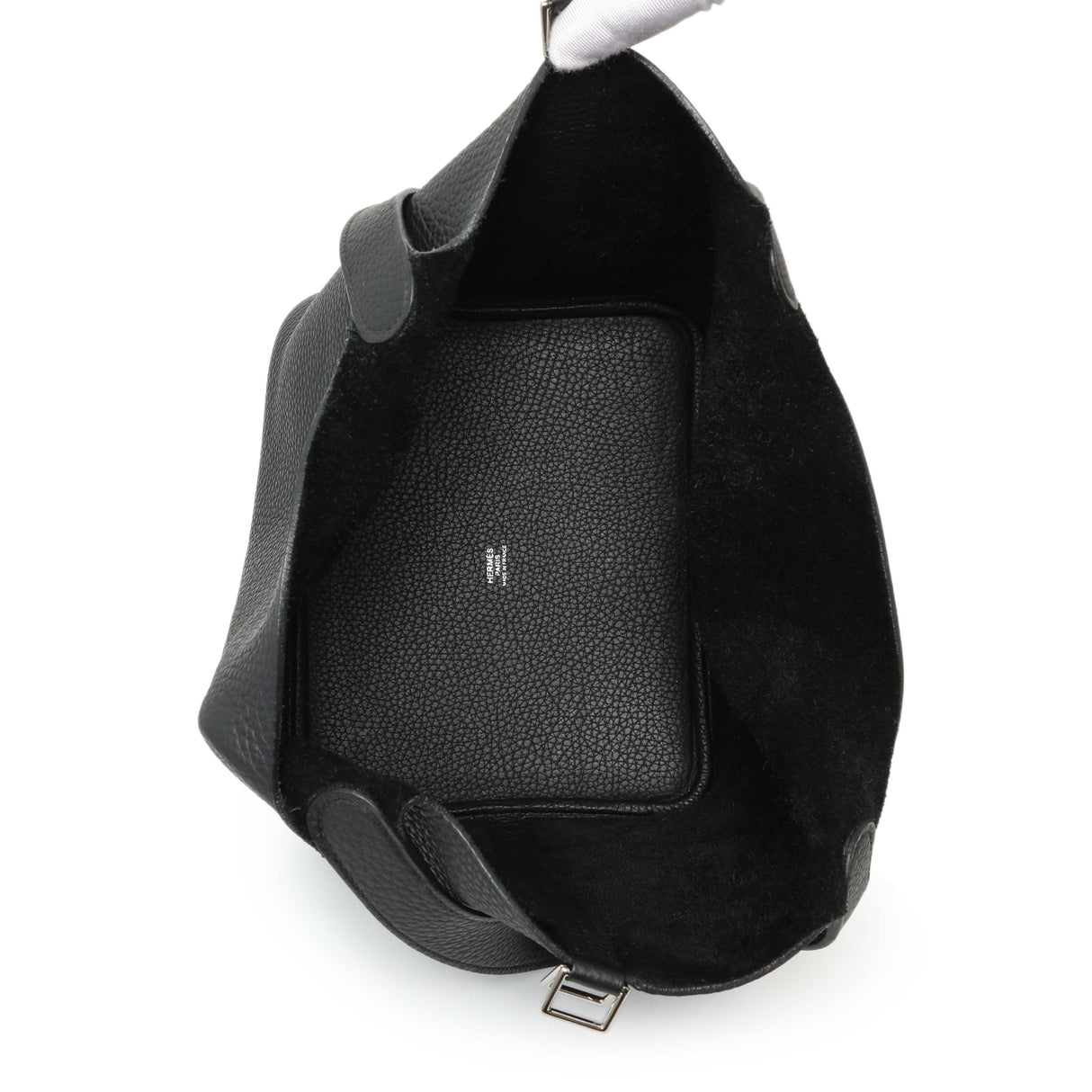 Hermes Black Clemence Picotin 22