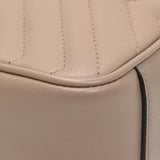 Gucci Porcelain Rose Calfskin Matelasse Small GG Marmont Shoulder Bag Handbags Gucci