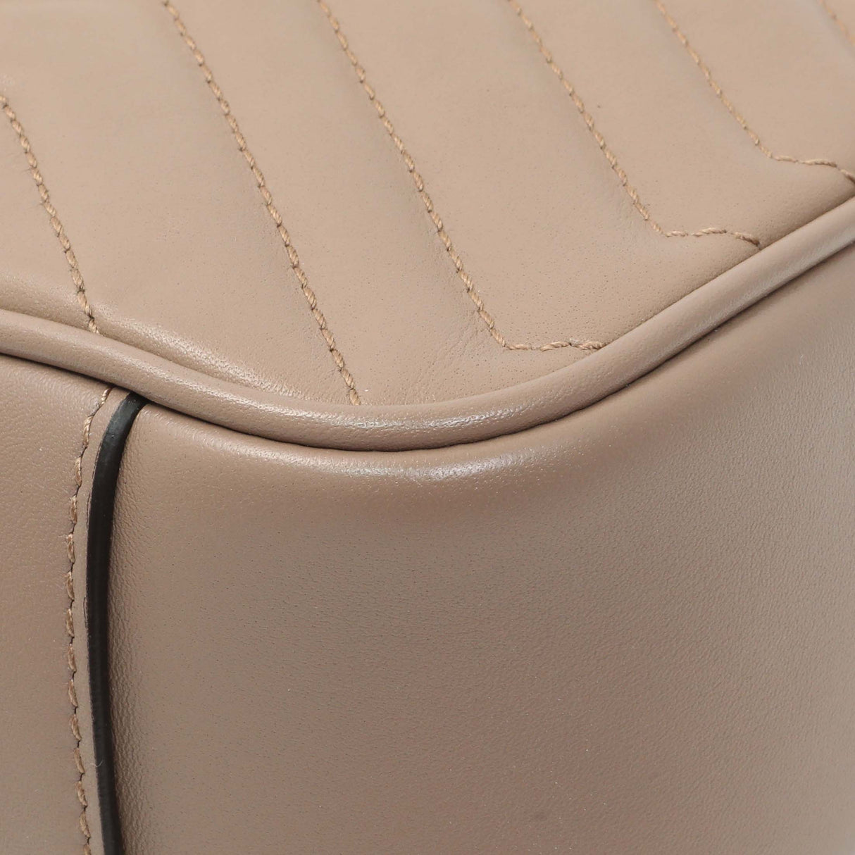 Gucci Porcelain Rose Calfskin Matelasse Small GG Marmont Shoulder Bag Handbags Gucci