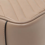 Gucci Porcelain Rose Calfskin Matelasse Small GG Marmont Shoulder Bag Handbags Gucci