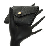 Louis Vuitton Black Monogram Empreinte Leather Victorine Wallet Accessories Louis Vuitton