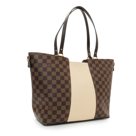 Louis Vuitton Damier Ebene Creme Jersey Handbags Louis Vuitton
