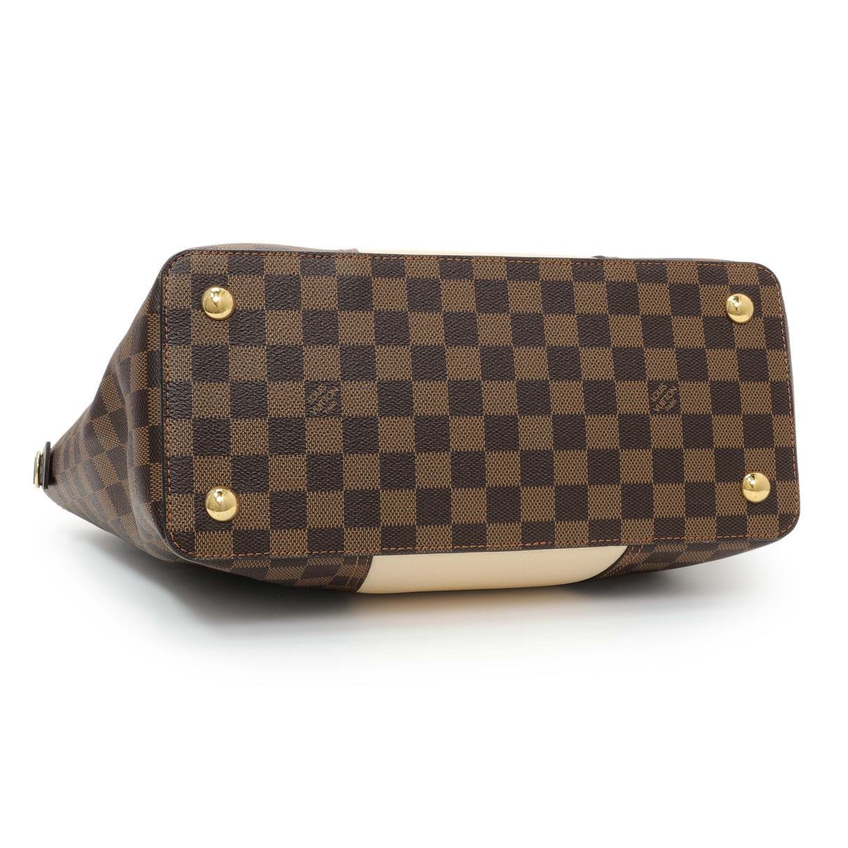 Louis Vuitton Damier Ebene Creme Jersey Handbags Louis Vuitton