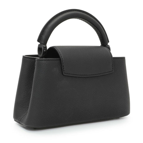Louis Vuitton Black Matte Taurillon Capucines East West Mini Handbags Louis Vuitton