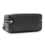 Chanel Black Quilted Caviar CC Vanity Case with Chain Handbags Chanel