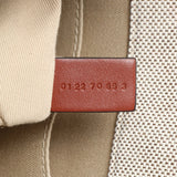 Chloe Linen Calfskin Medium Woody Ribbon Tote Handbags Chloe