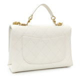 -6 items Wed June 24 ⬆️- Chanel White Quilted Caviar Chic Affinity Flap Handbags Chanel