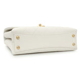 -6 items Wed June 24 ⬆️- Chanel White Quilted Caviar Chic Affinity Flap Handbags Chanel