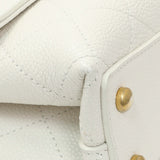 -6 items Wed June 24 ⬆️- Chanel White Quilted Caviar Chic Affinity Flap Handbags Chanel