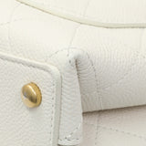 -6 items Wed June 24 ⬆️- Chanel White Quilted Caviar Chic Affinity Flap Handbags Chanel