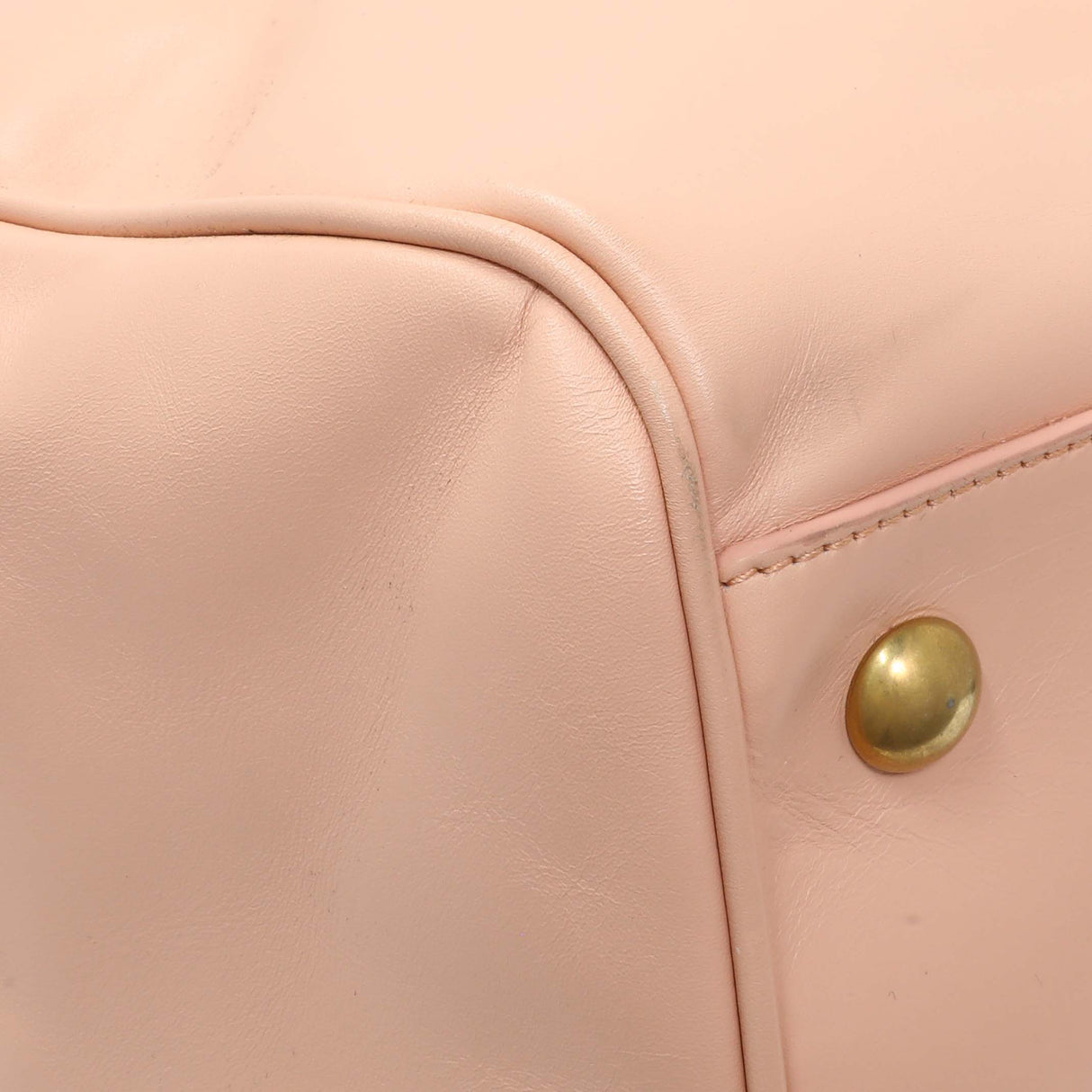 Saint Laurent Peach Calfskin Classic Baby Duffle Handbags Saint Laurent